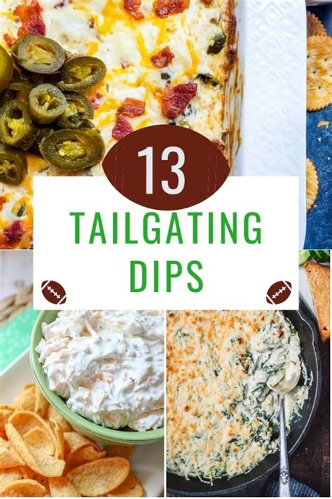 great tailgate dips|More.